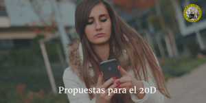 Propuestas para el 20D