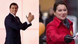 Albert Rivera y Birgitte Nyborg