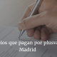 Municipios que pagan por plusvalías en Madrid