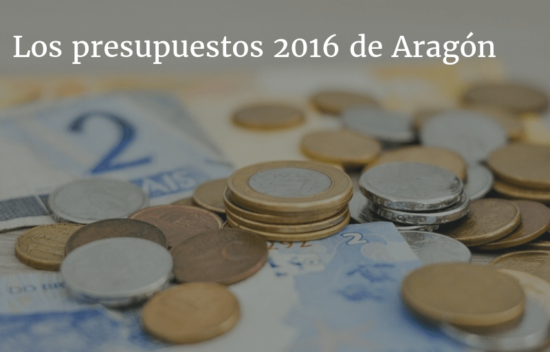 Análisis sobre los presupuestos 2016 de Aragón