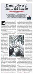 El mercado es el límite del Estado