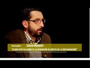 Sergio Marqués en El Telar: ”¿Quién contamina más?“