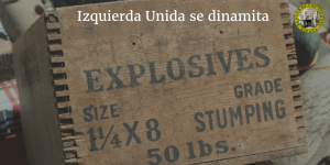 IU ha tomado una decisión para dinamitarse