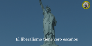 El liberalismo tiene cero escaños