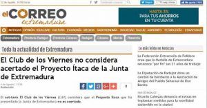 El proyecto Ítaca de la Junta de Extremadura