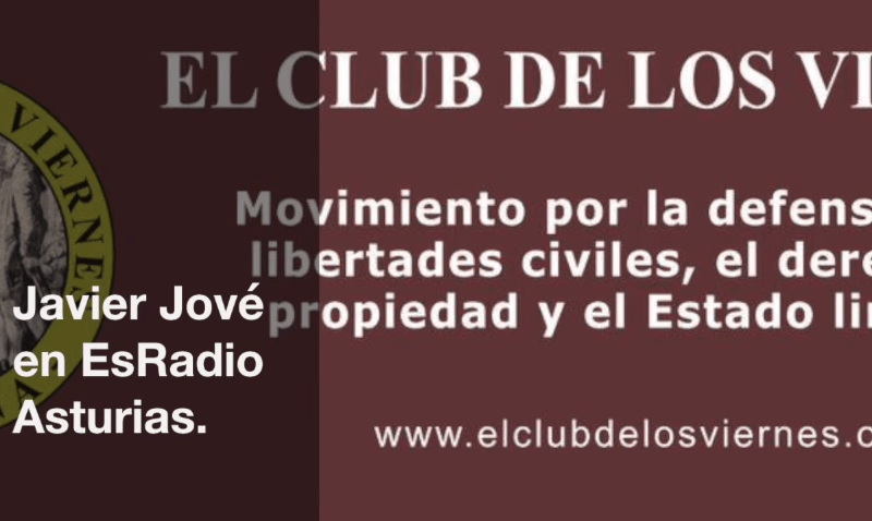 Javier Jové presenta El Club de los Viernes EsRadio Asturias
