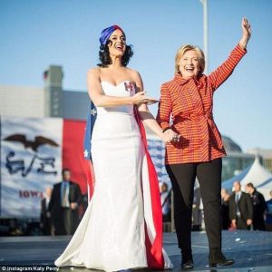 Celebrities en la campaña electoral de Estados Unidos