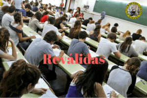 Reválidas, evaluaciones de contraste