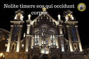 Nolite timere eos qui occidunt corpus