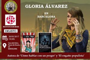 Gloria Álvarez y los populismos