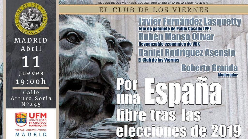 Por una España en Libertad tras las elecciones del 2019